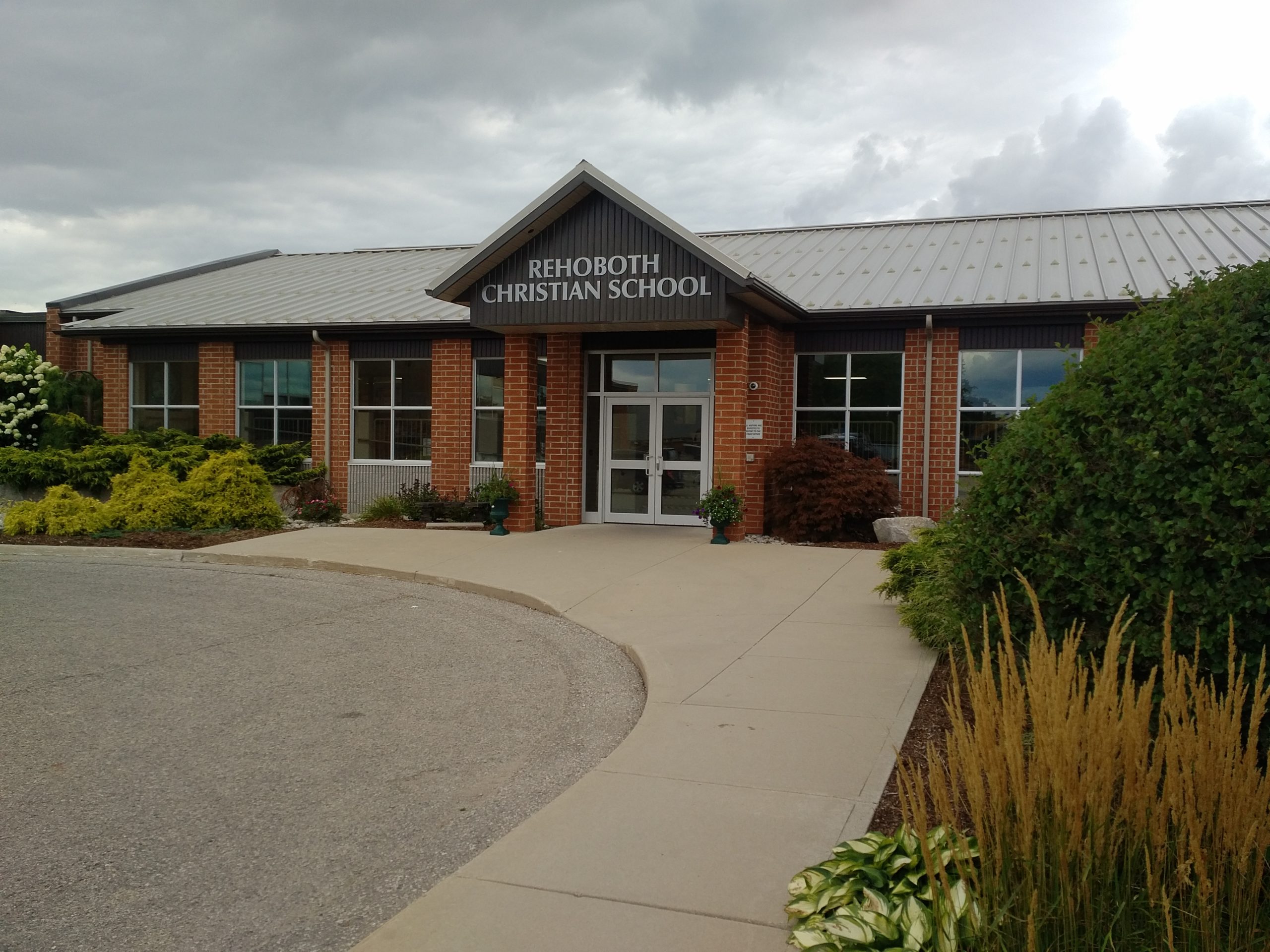 Front Entrance of Rehoboth Christian School